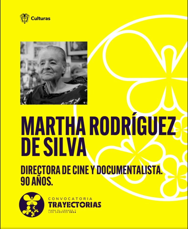 Reconocimiento a Martha Rodríguez por su trayectoria en el campo de la cinematografía